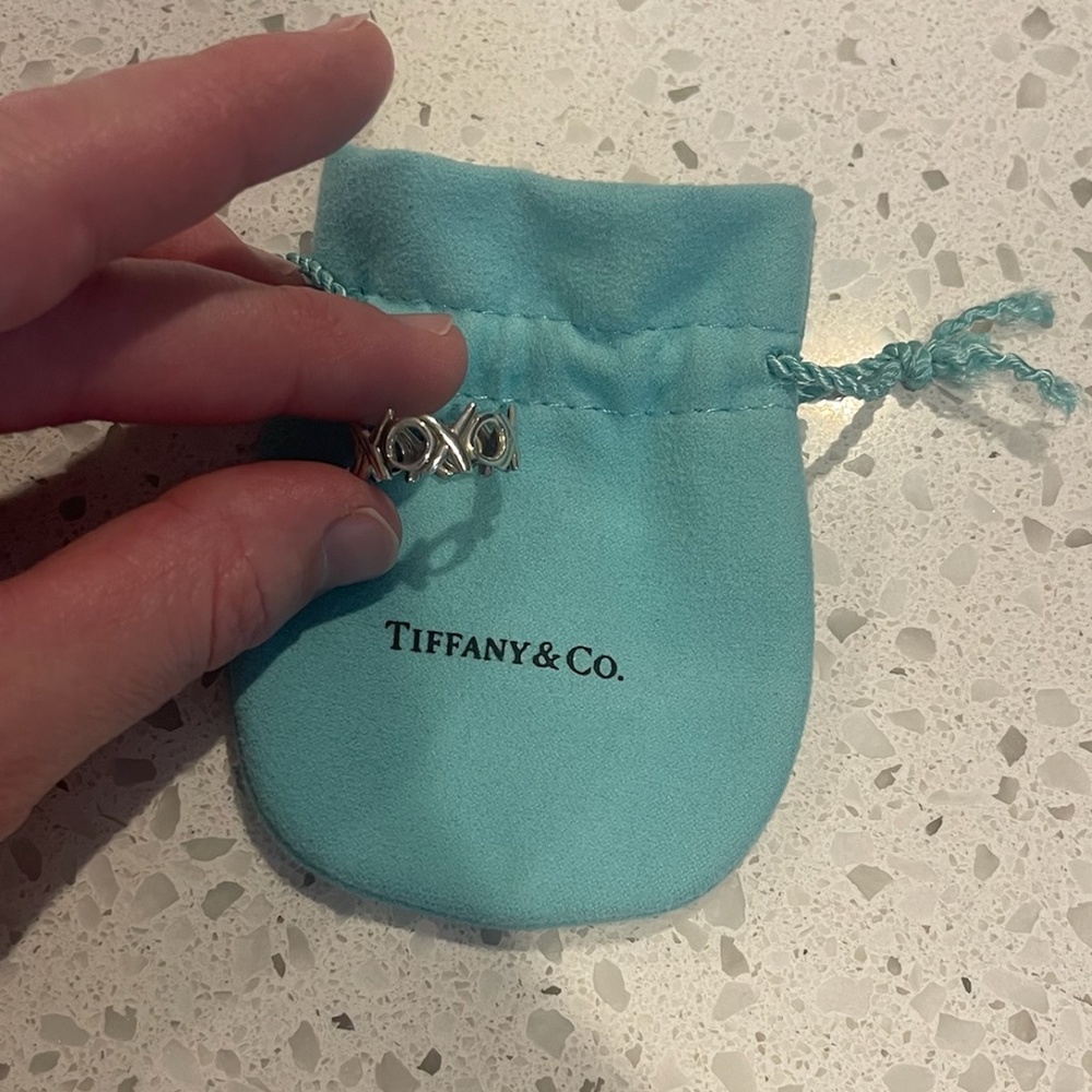 Tiffany & Co Paloma's Graffiti Love & Kisses Ring